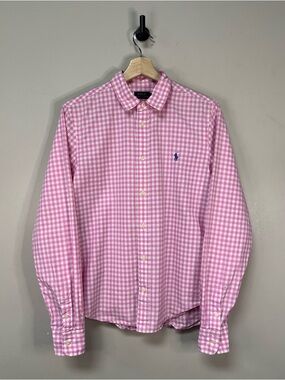 Womens Polo Ralph Lauren Plaid Button Up